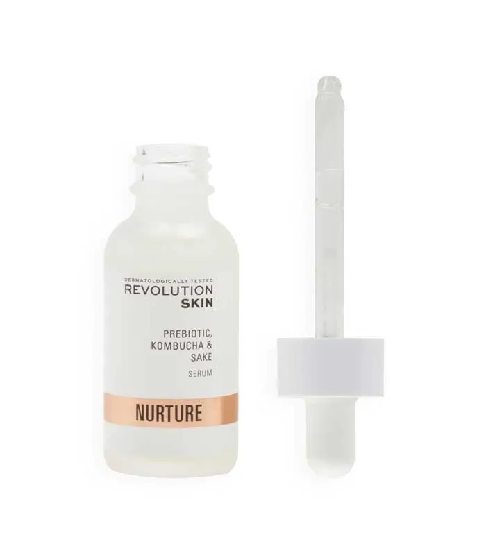 REVOLUTION SKINCARE  SéRUM PREBIóTICO NURTURE CON EXTRACTO DE KOMBUCHA Y SAKE