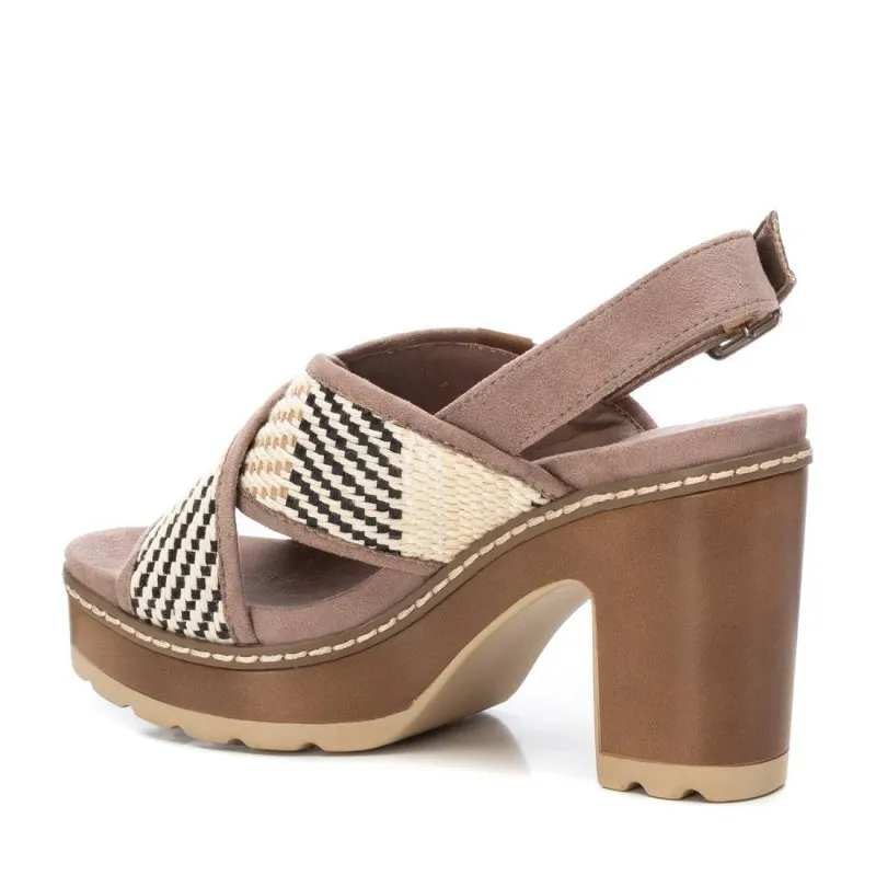 Sandalia de mujer REFRESH 171810 Taupe