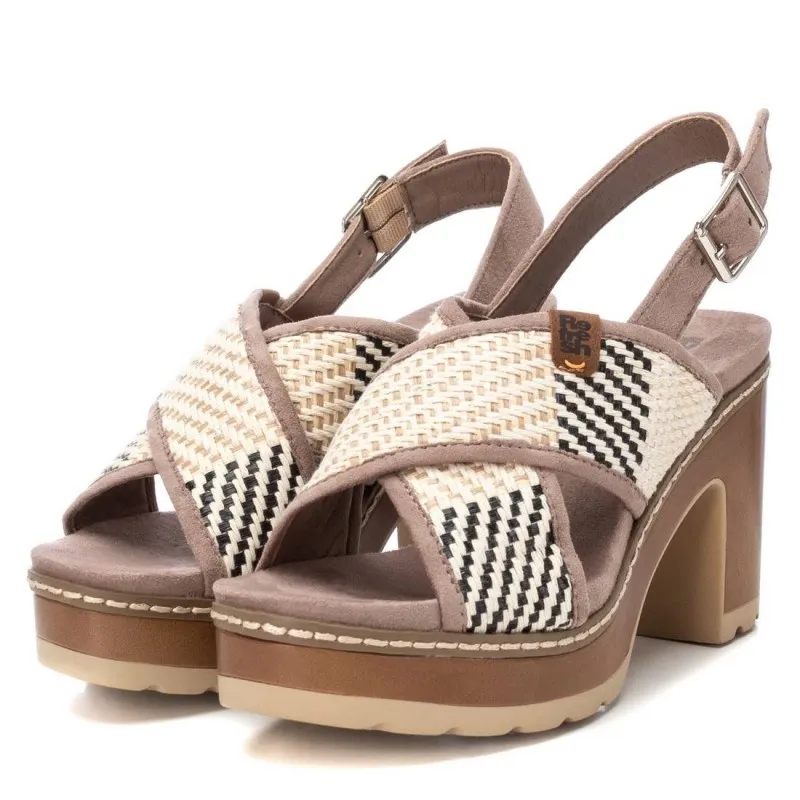 Sandalia de mujer REFRESH 171810 Taupe