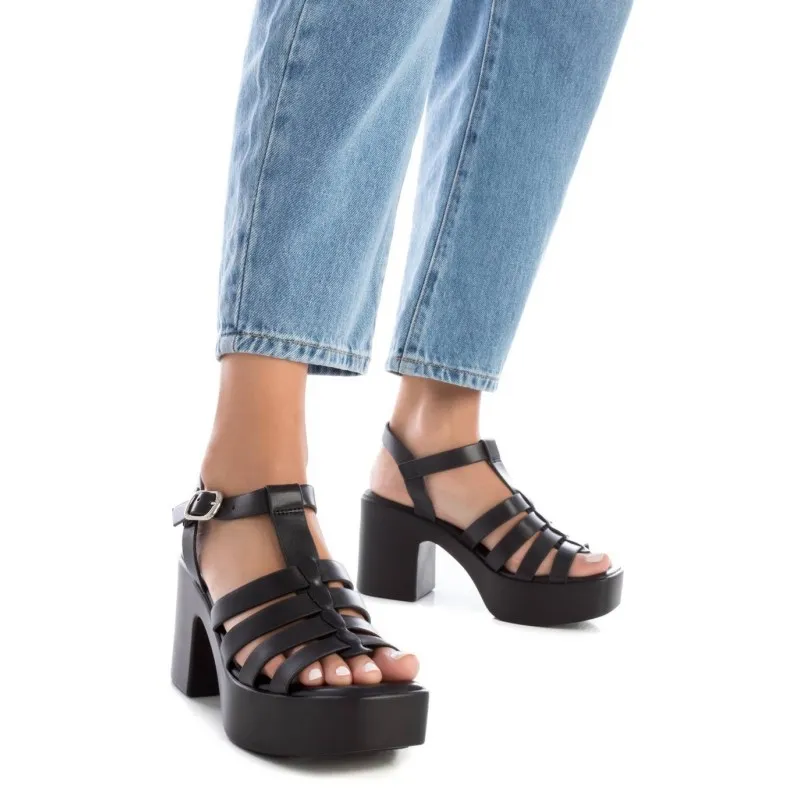 Sandalia de mujer REFRESH 171865 Negro