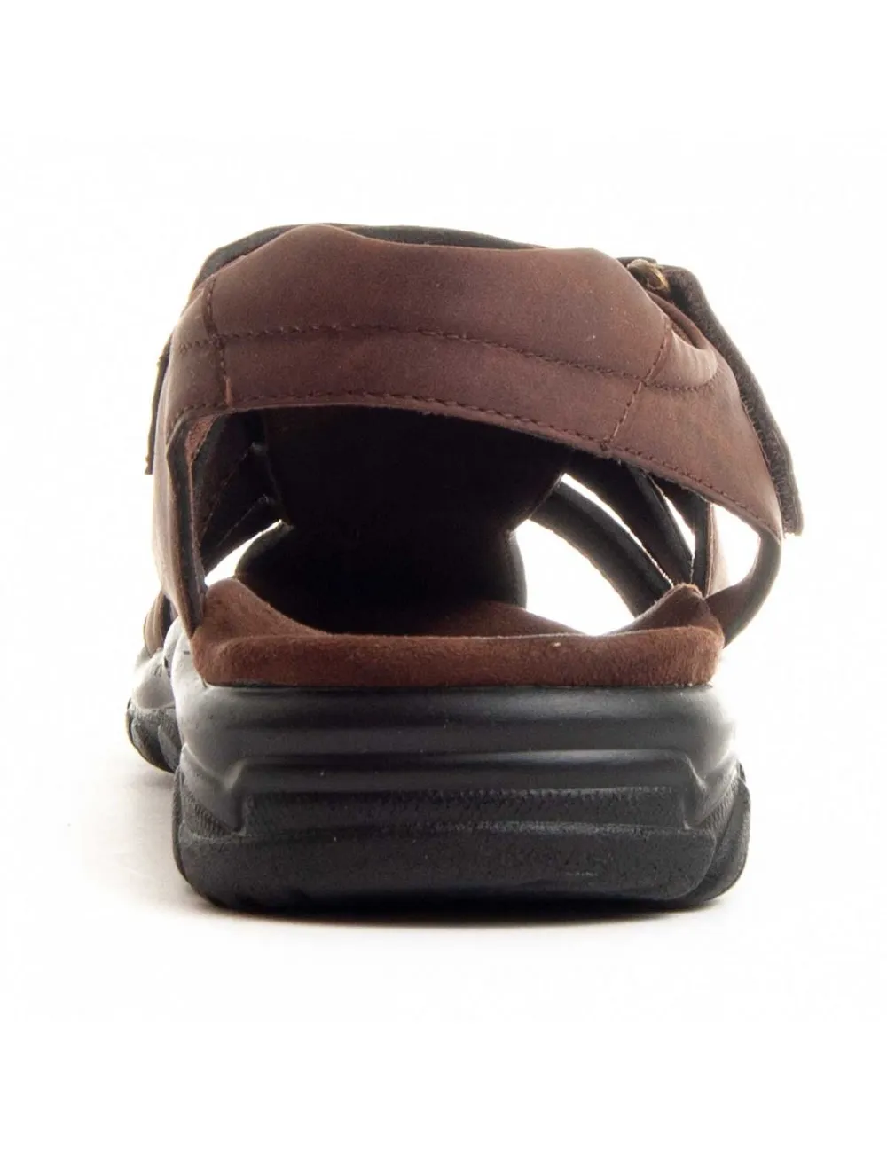 Sandalia De Piel Para Hombre  Montevita  Sarandal7  87235 Marrón