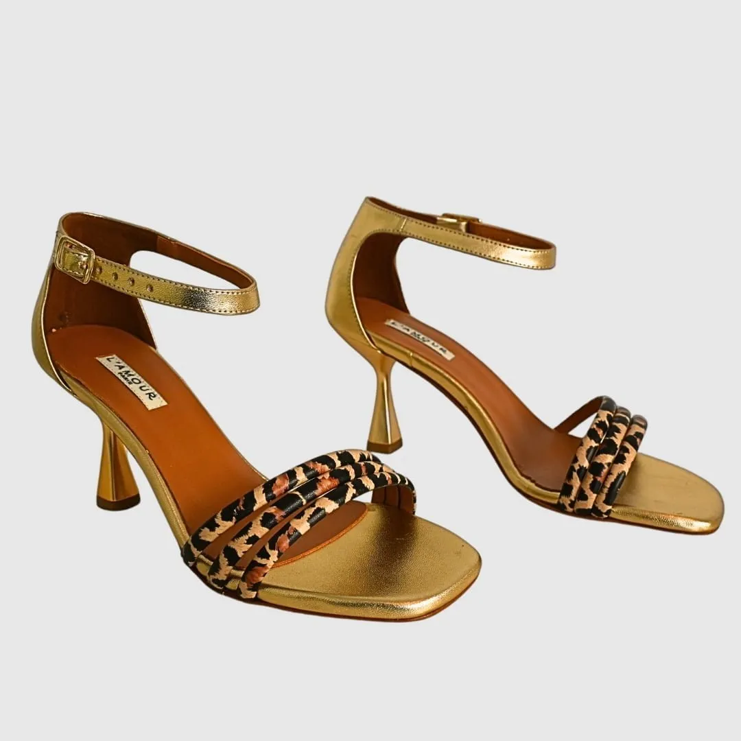 Sandalia leopardo | L’amour L139