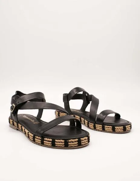 SANDALIA TAMARIS 2813142001 BLACK DE MUJER