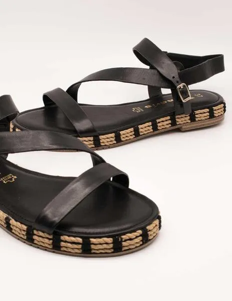 SANDALIA TAMARIS 2813142001 BLACK DE MUJER