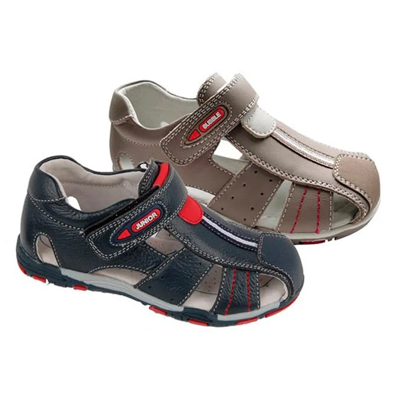 Sandalias de niño completamente de piel