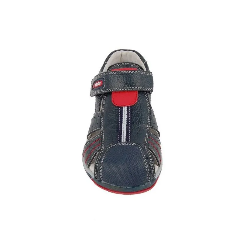 Sandalias de niño completamente de piel