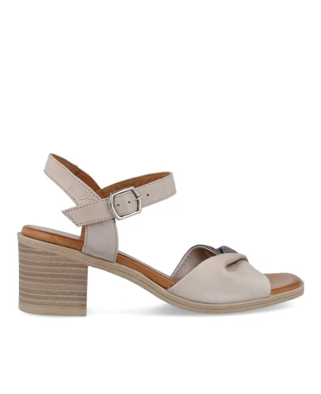 SANDALIAS DE PIEL COMBINADA W&F DOUBLEFACE 21501