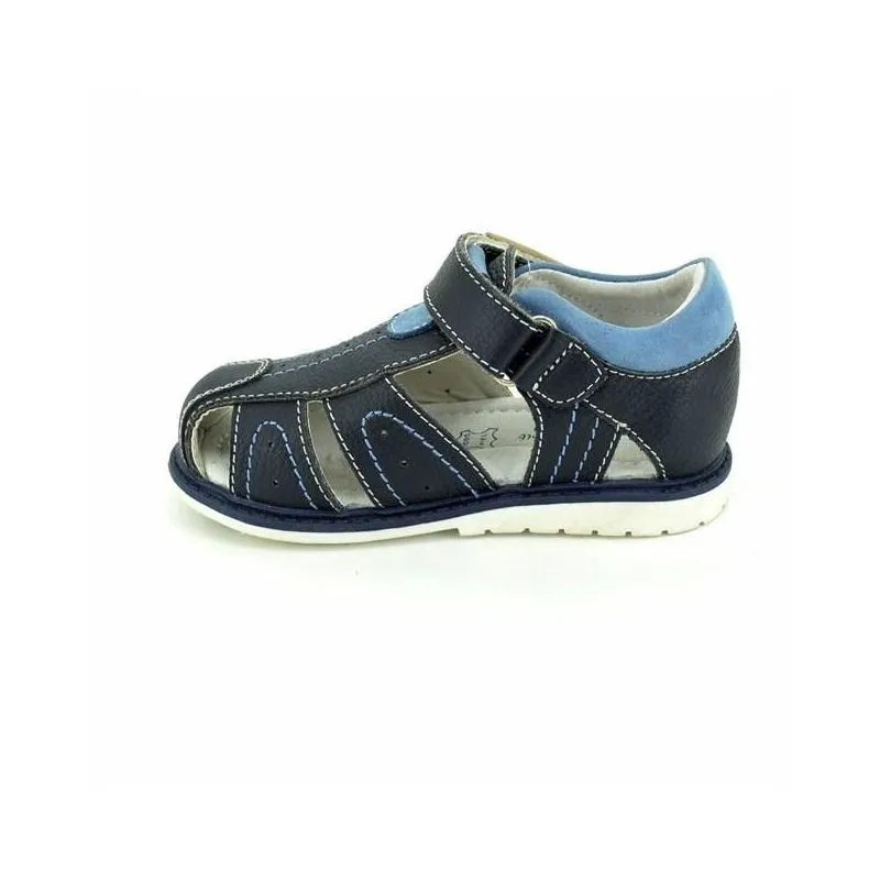 Sandalias niño de piel blancas