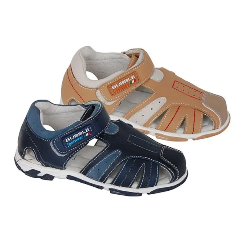 Sandalias para niño con puntera reforzada