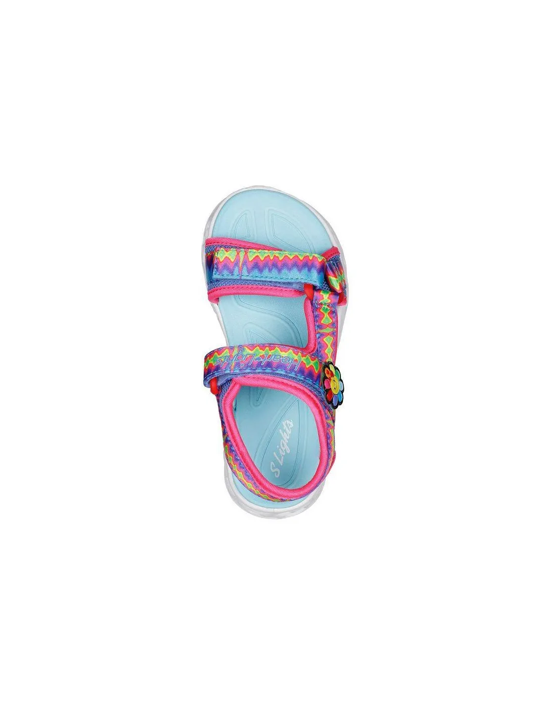 SANDALIAS SKECHERS HEART LIGHTS  MISS V NIñA ROSA