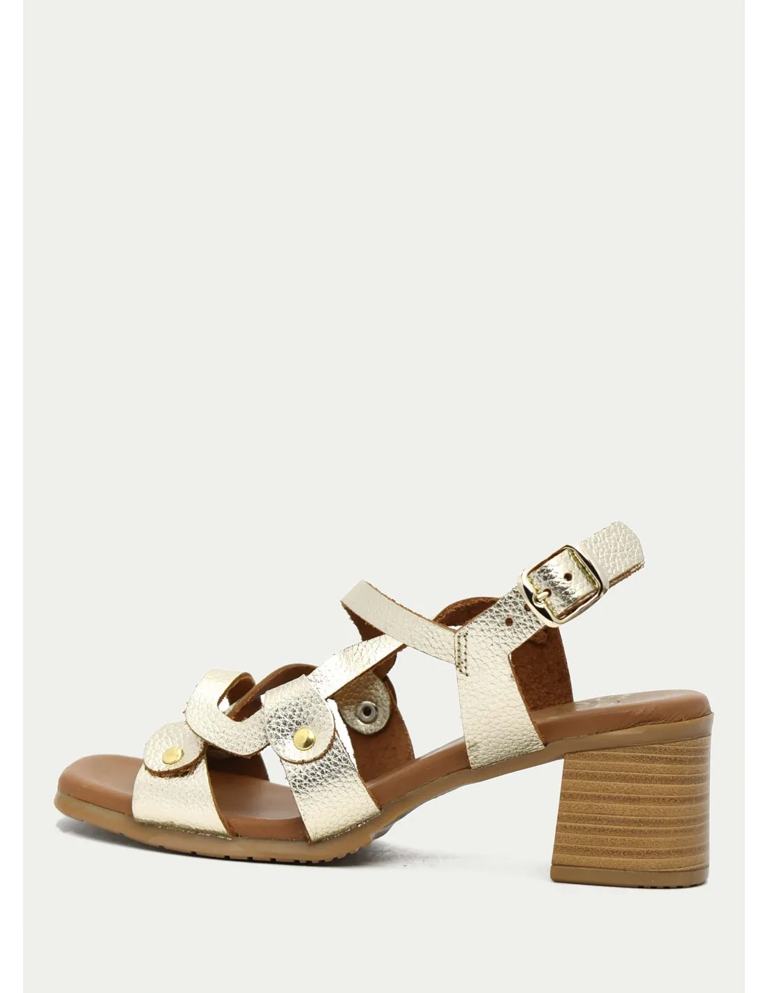 SANDALIAS STUDIO SCARPE 116418 PLATINO 