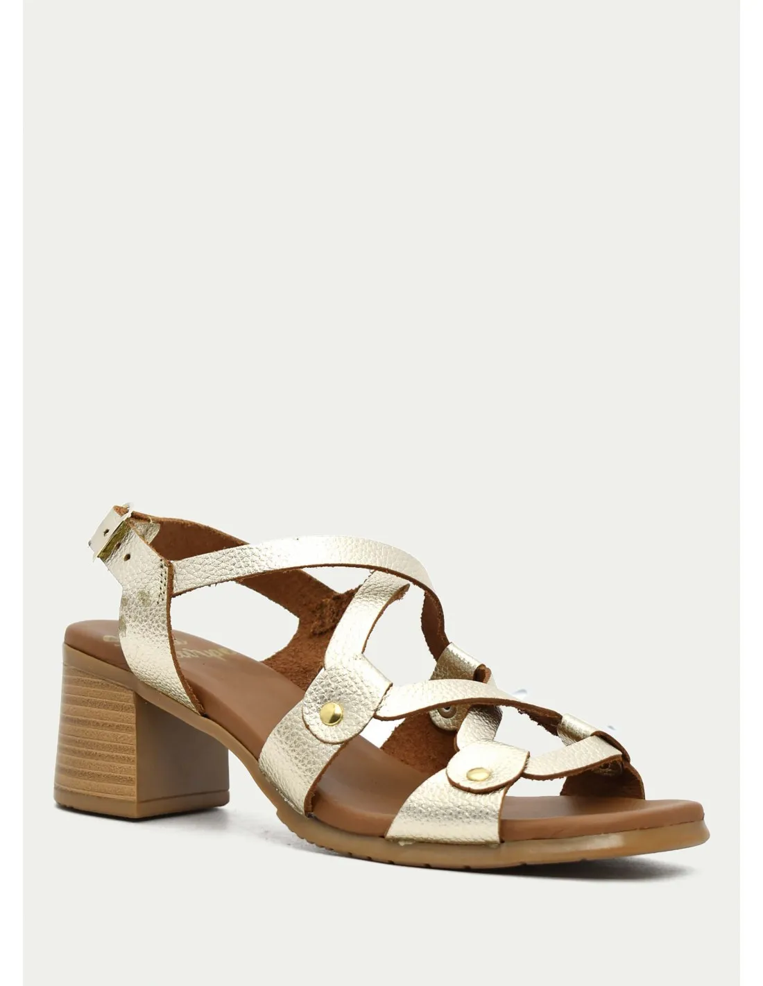 SANDALIAS STUDIO SCARPE 116418 PLATINO 