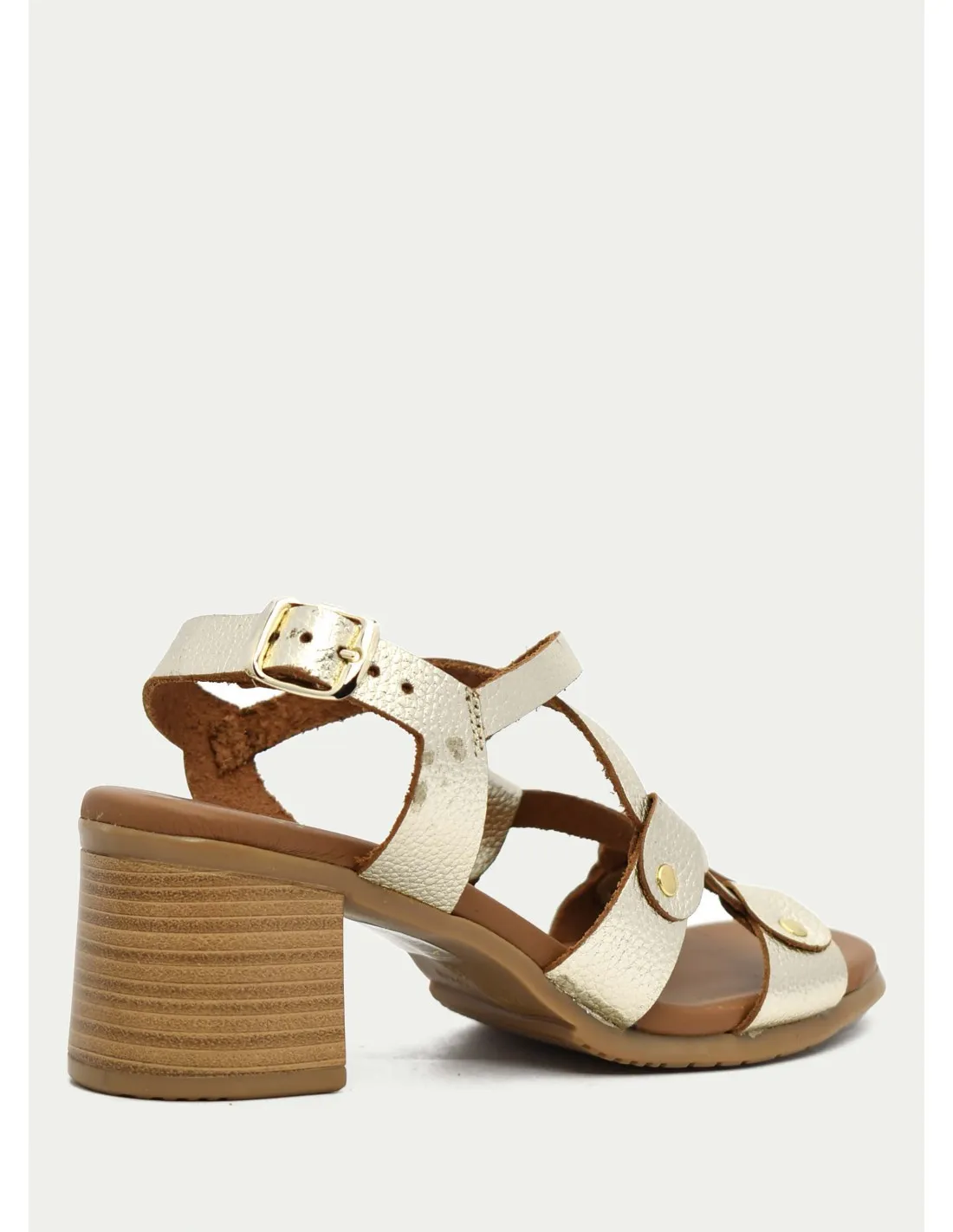 SANDALIAS STUDIO SCARPE 116418 PLATINO 