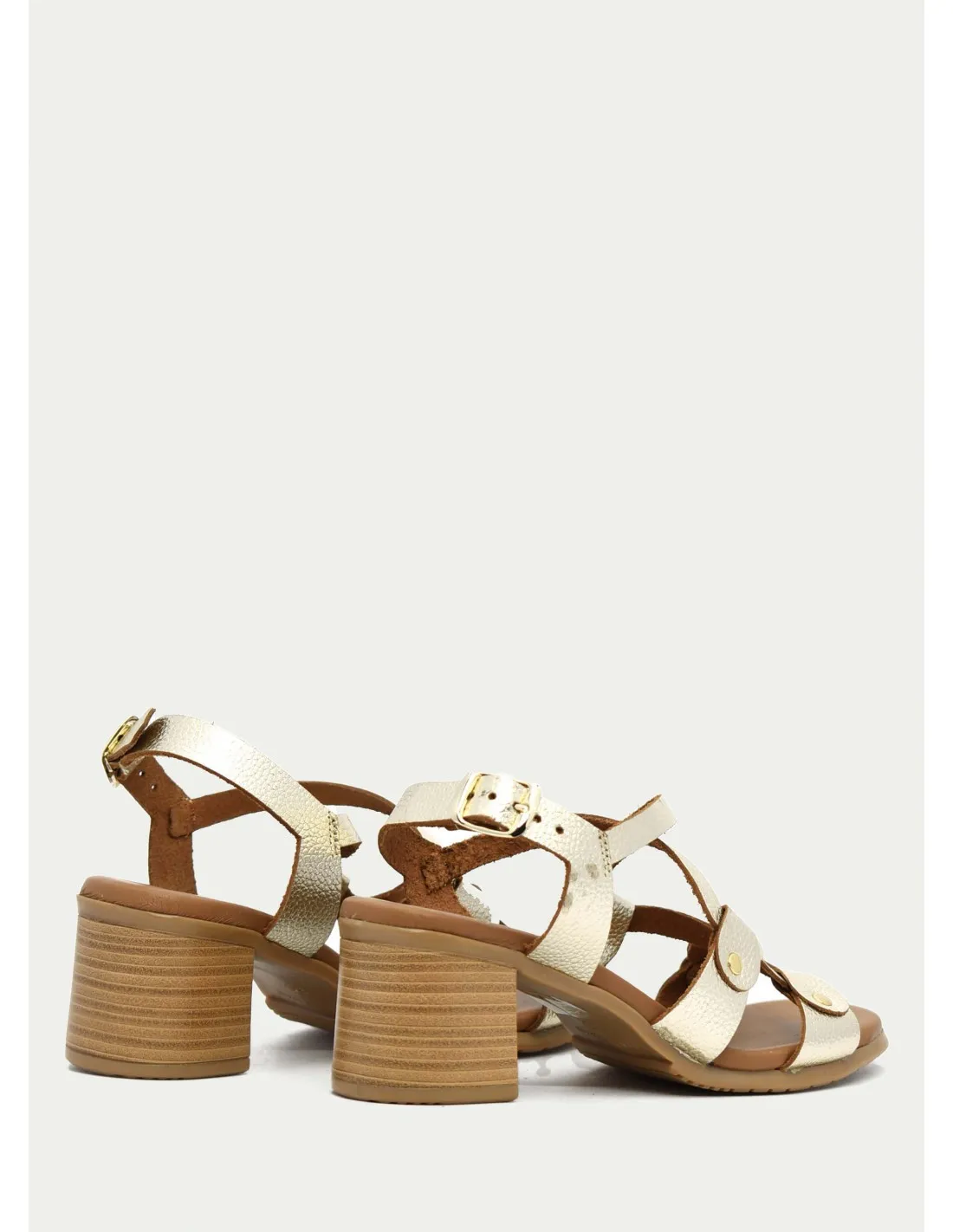 SANDALIAS STUDIO SCARPE 116418 PLATINO 