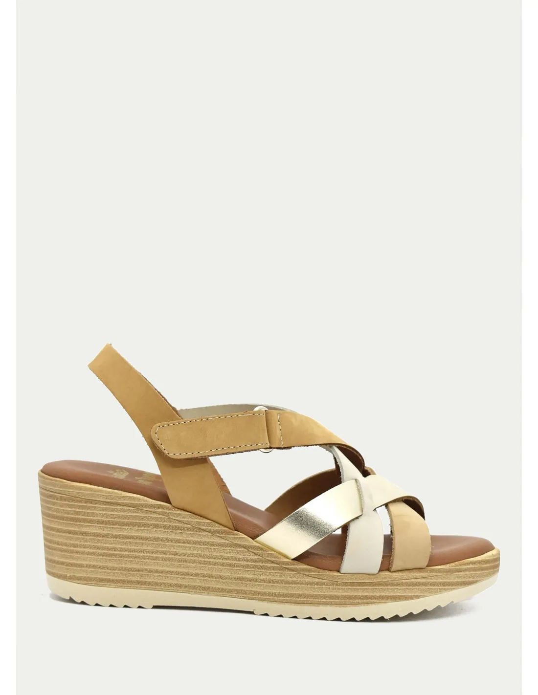 SANDALIAS STUDIO SCARPE 135677 CAMEL 