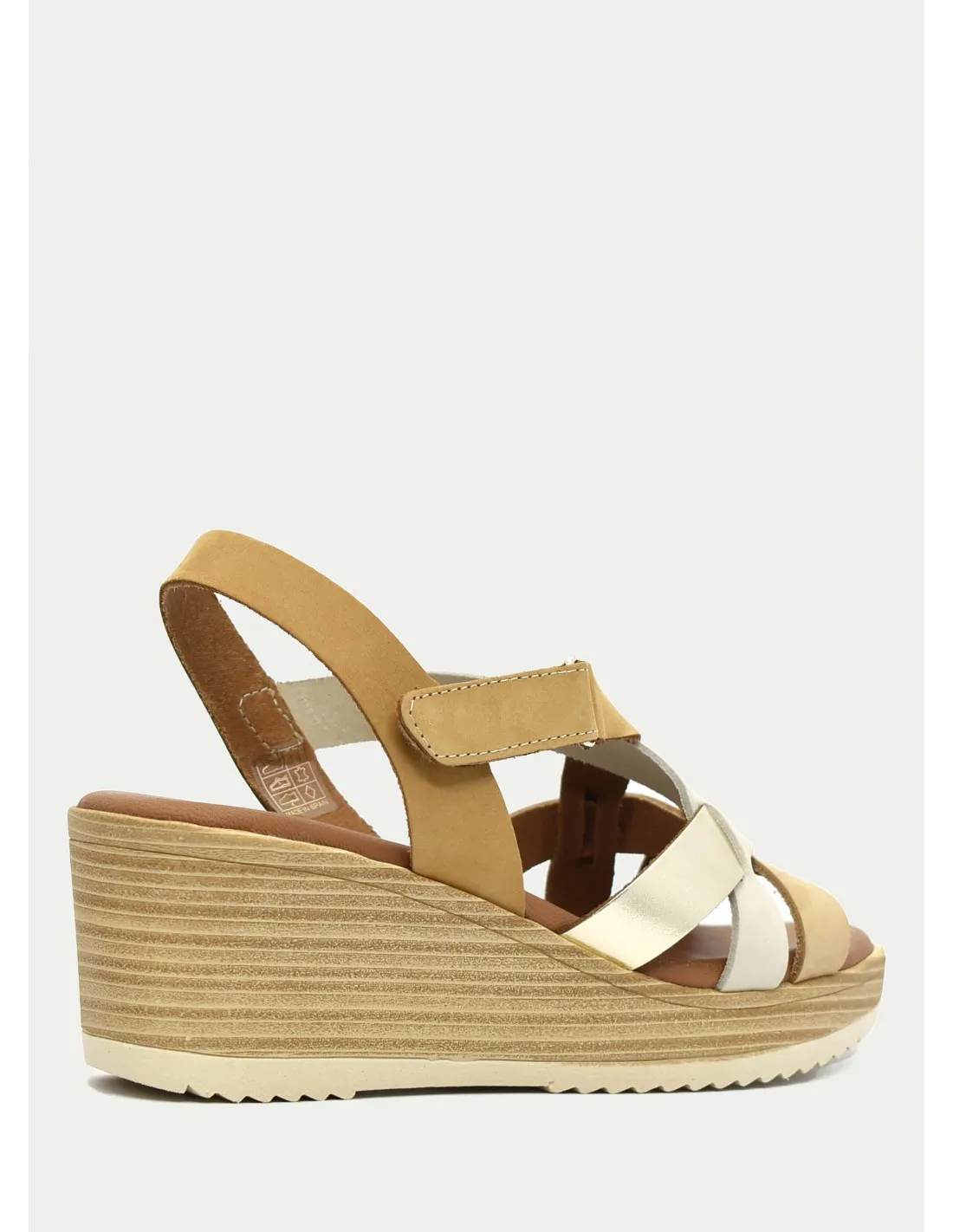 SANDALIAS STUDIO SCARPE 135677 CAMEL 