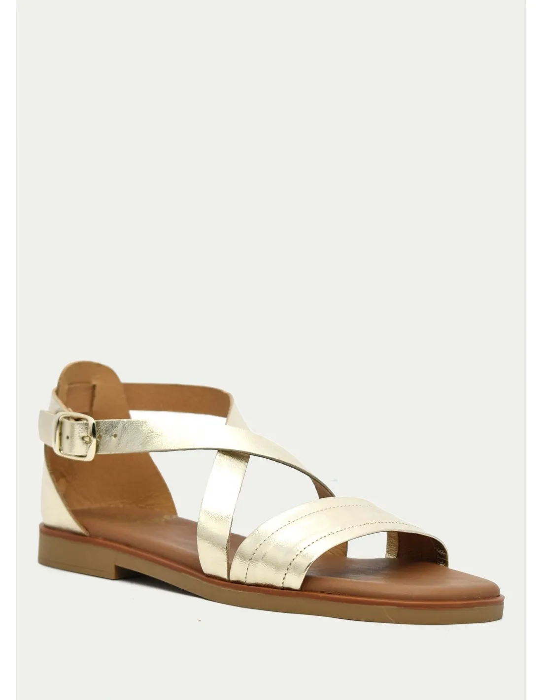 SANDALIAS STUDIO SCARPE 34638 PLATINO 