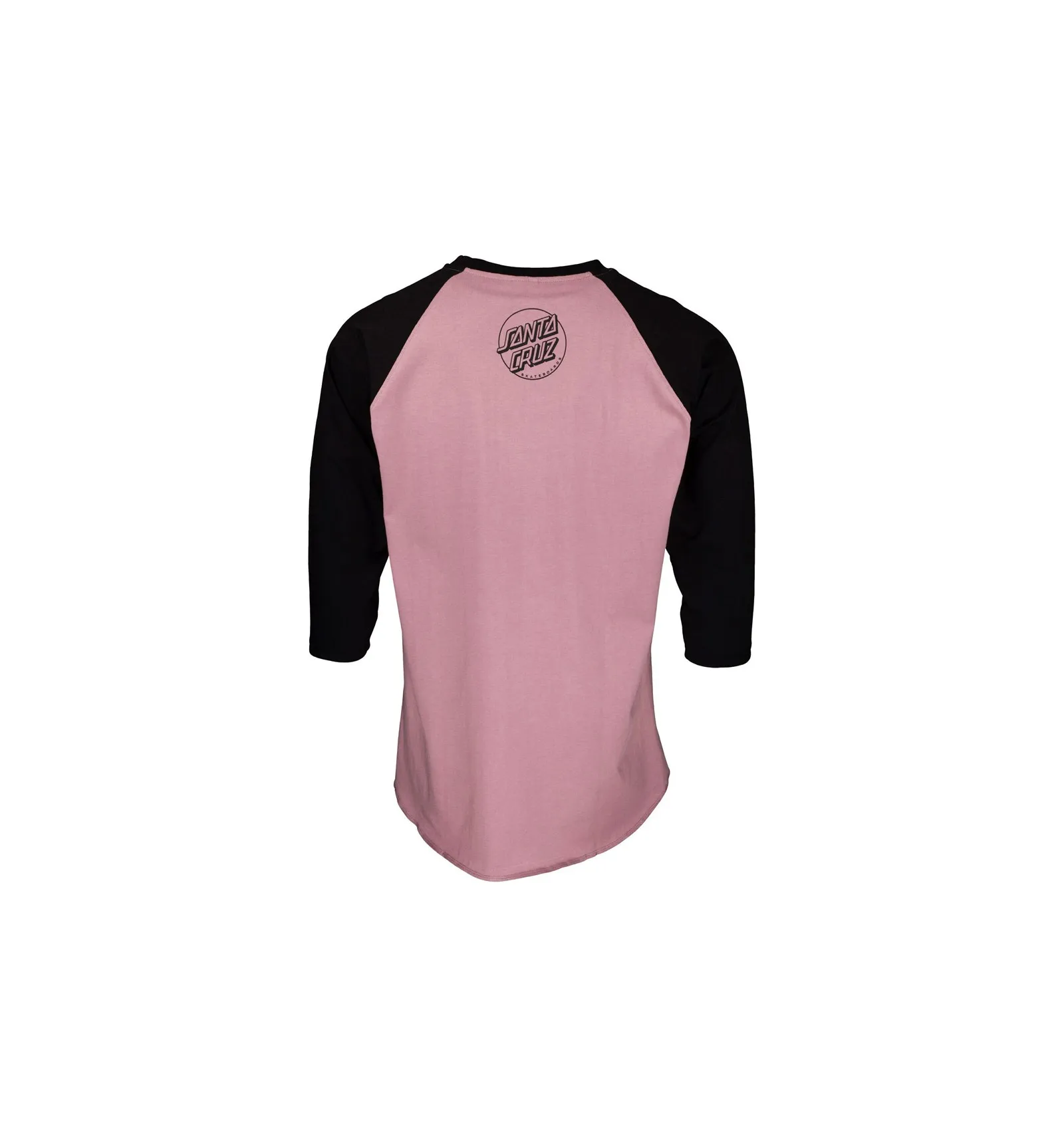 SANTA CRUZ TEE ASTA COSMIC EYES BASEBALL BLACK/WASHED GRAPE