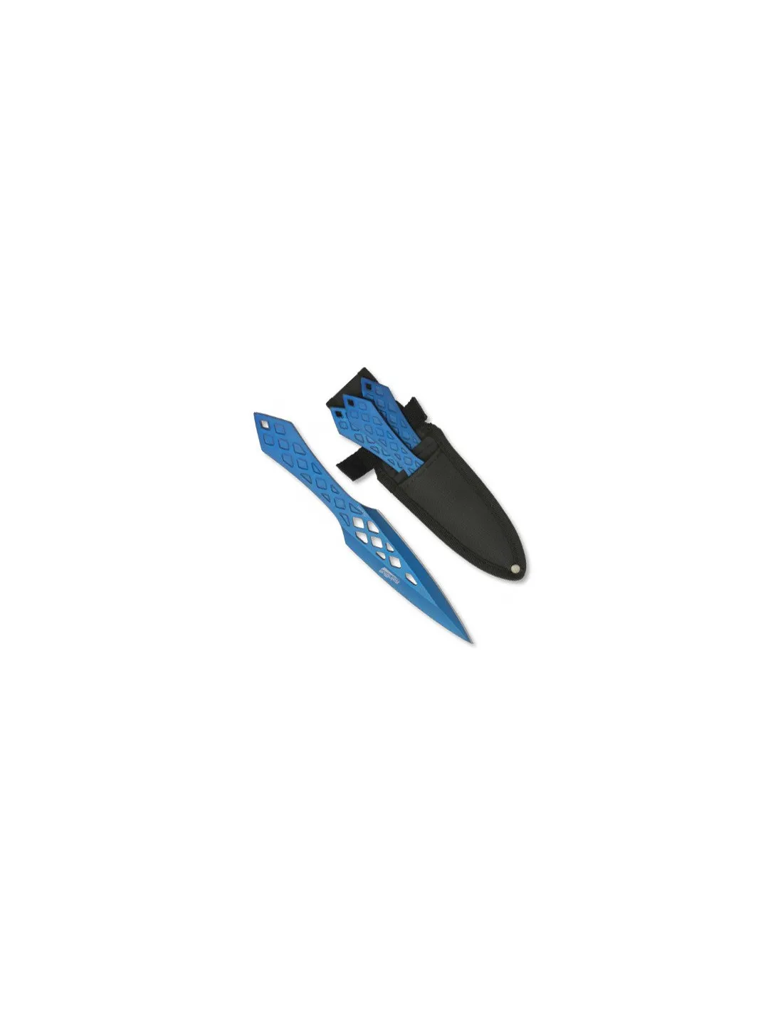 Set de 3 lanzadores Rain Blue, 1 filo
