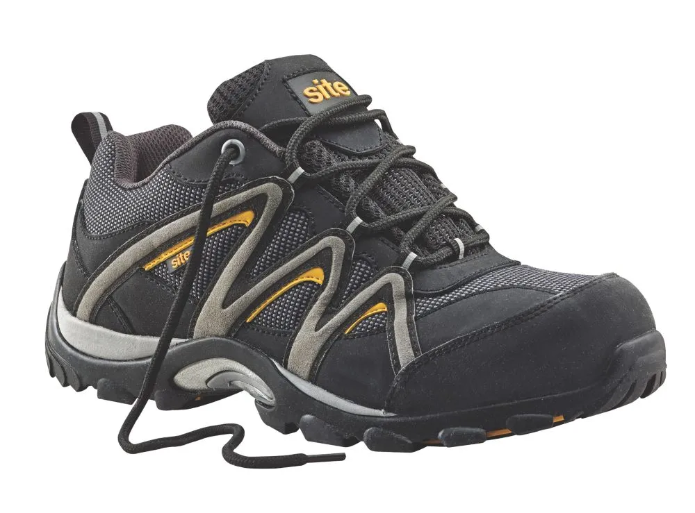 Site Mercury, zapatillas de seguridad, negro, talla 45