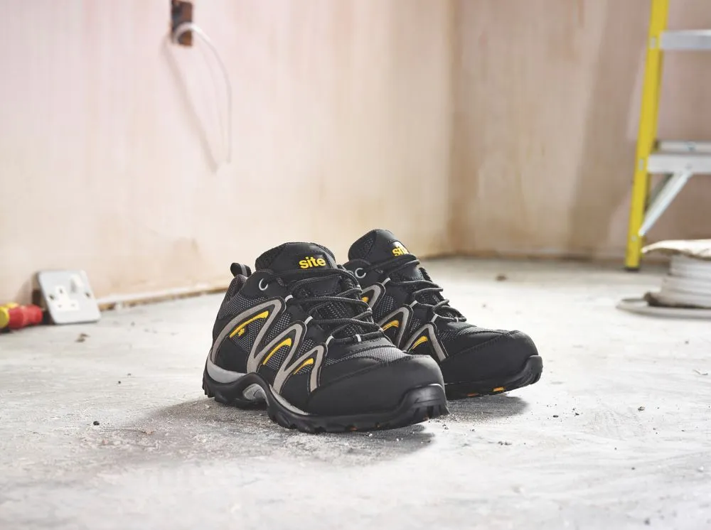 Site Mercury, zapatillas de seguridad, negro, talla 45