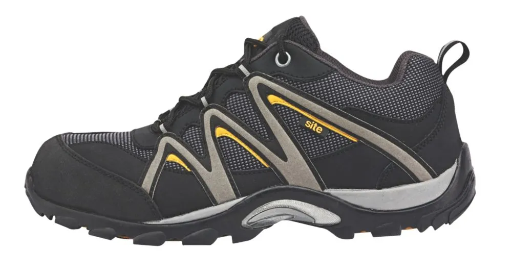Site Mercury, zapatillas de seguridad, negro, talla 45