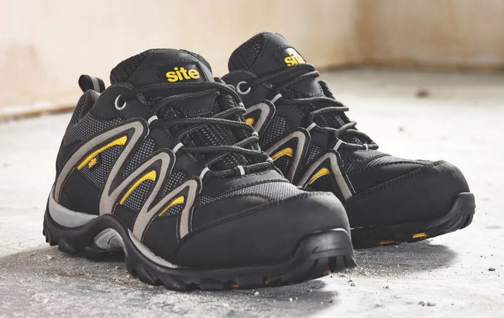 Site Mercury, zapatillas de seguridad, negro, talla 45