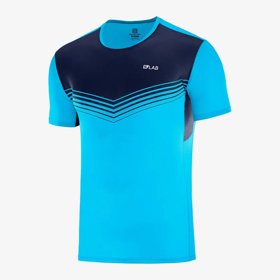 S/LAB SENSE TEE M TRANSCEND BLUE