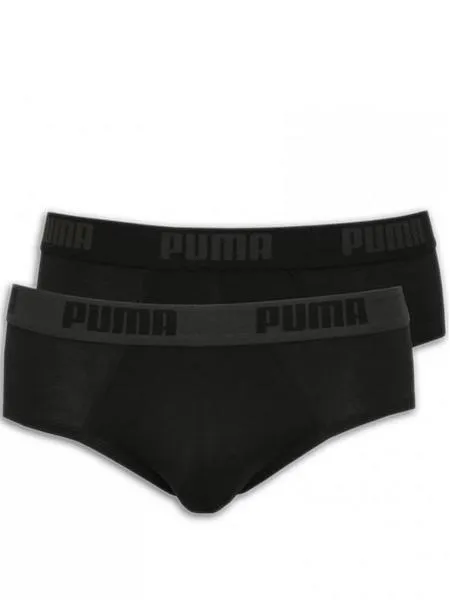 slips puma negro hombre