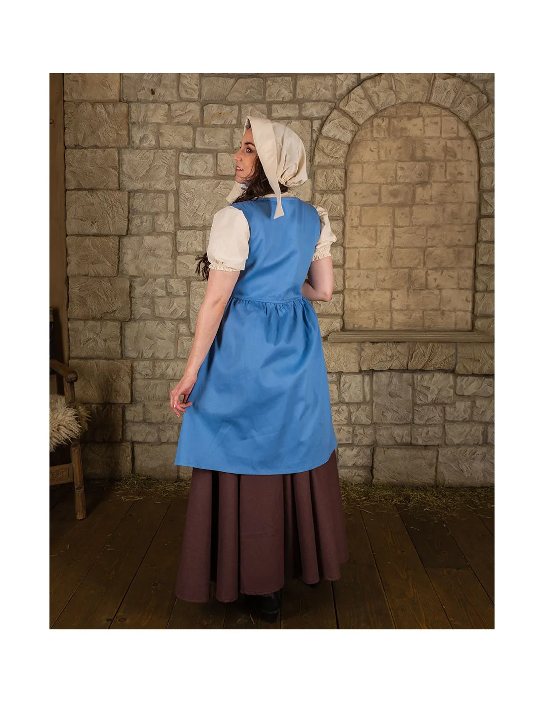 Sobrevesta Medieval Clara en azul