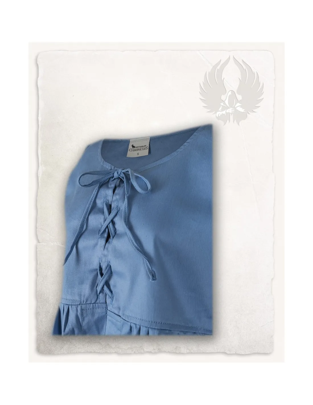 Sobrevesta Medieval Clara en azul