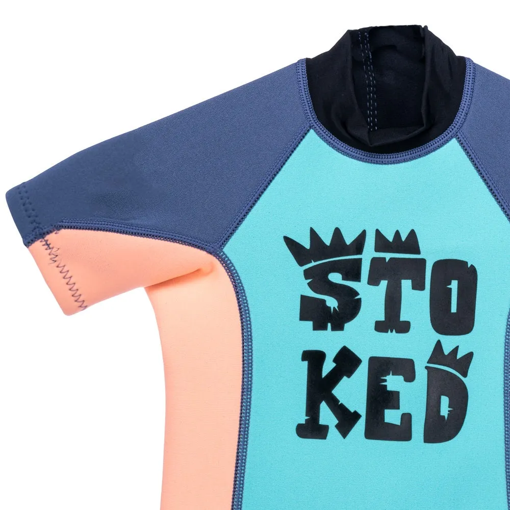 STOKED MINI KIDS SHORT WETSUIT NIÑO