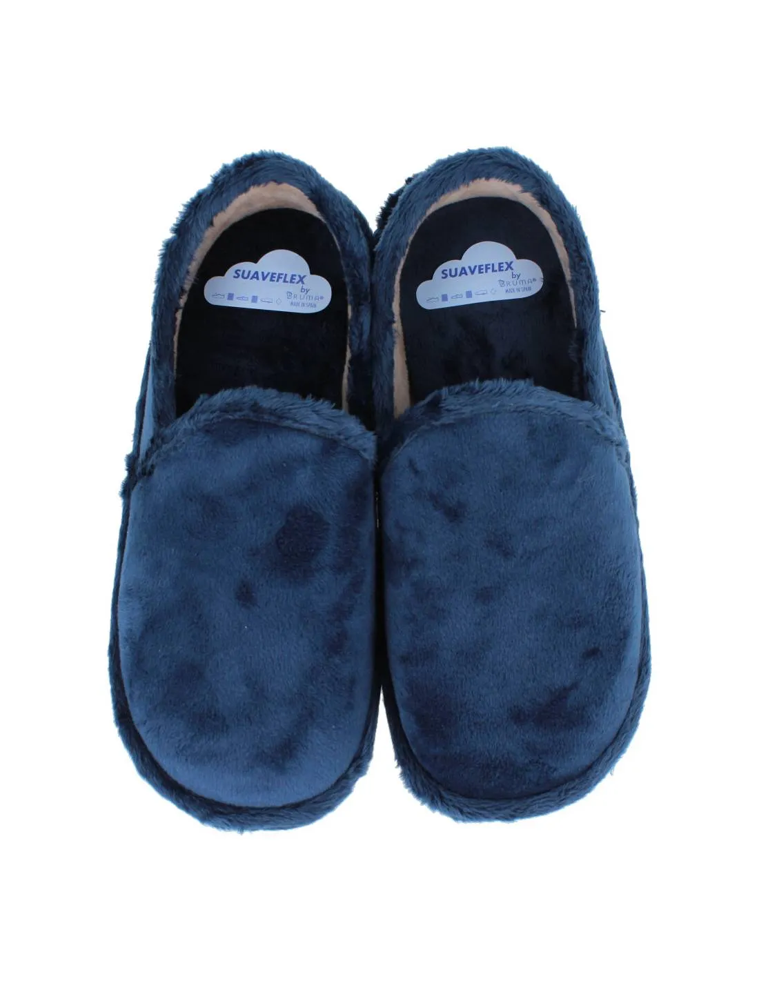 SUAVEFLEX  ZAPATILLAS CASA CERRADAS MARINO