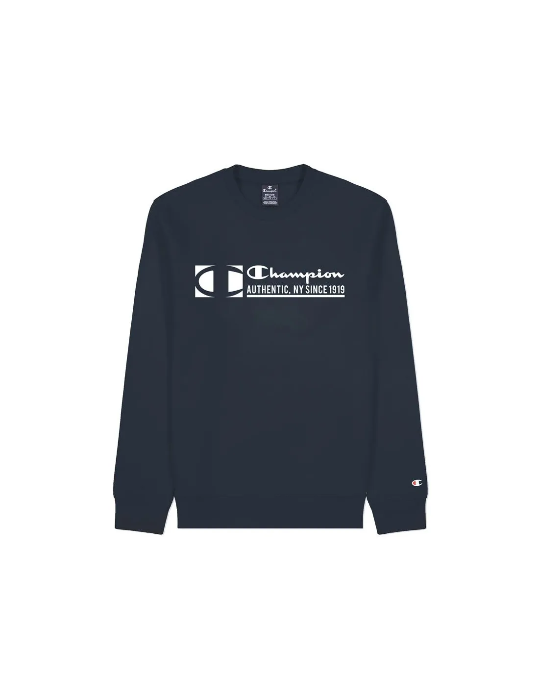 Sudadera Champion Authentic New York Azul Hombre