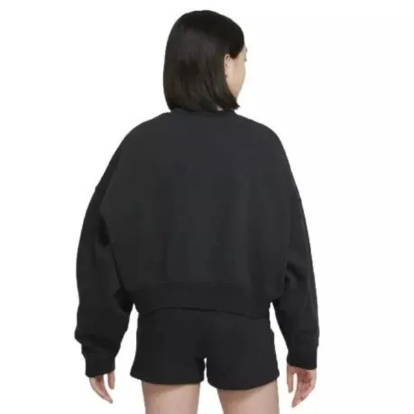 Sudadera Nike Trend Negro/Lila Niña
