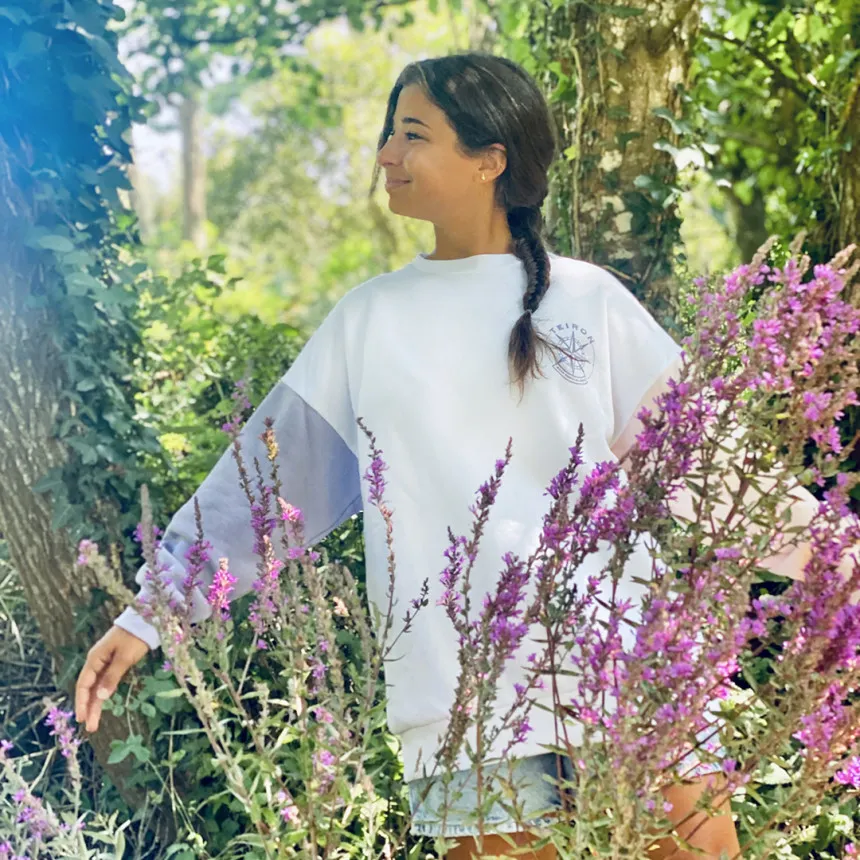 Sudadera Teiron Mix Rosa De Los Vientos Para Mujer