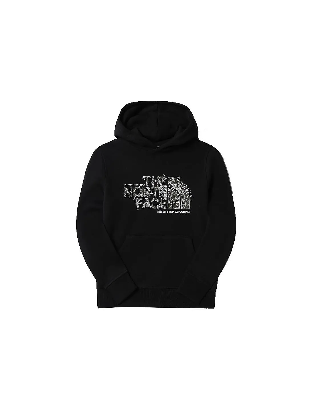Sudadera The North Face Drew Peak Negro Infantil