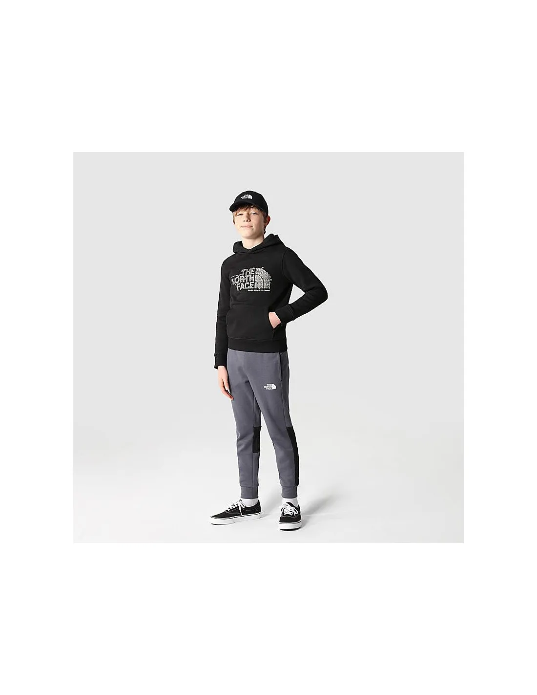 Sudadera The North Face Drew Peak Negro Infantil