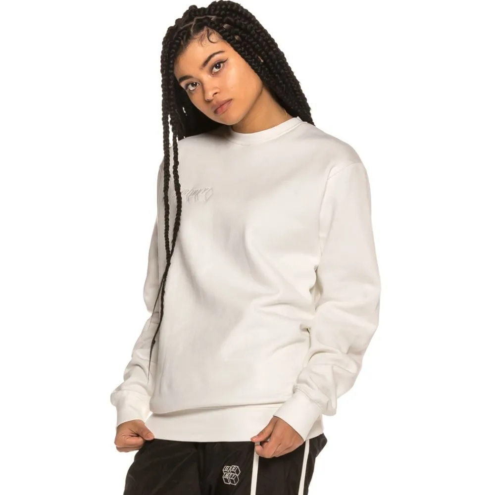 Sudadera Unisex Grimey Brick Top Crewneck SS19 white
