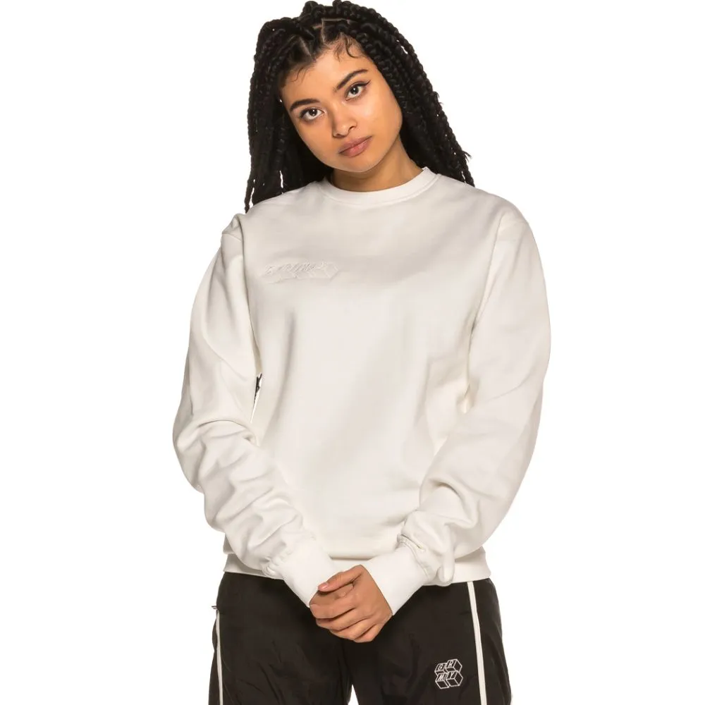 Sudadera Unisex Grimey Brick Top Crewneck SS19 white