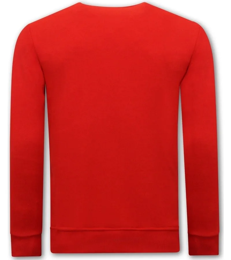 SUETER DE HOMBRE TEDDY BEAR  3617  ROJO