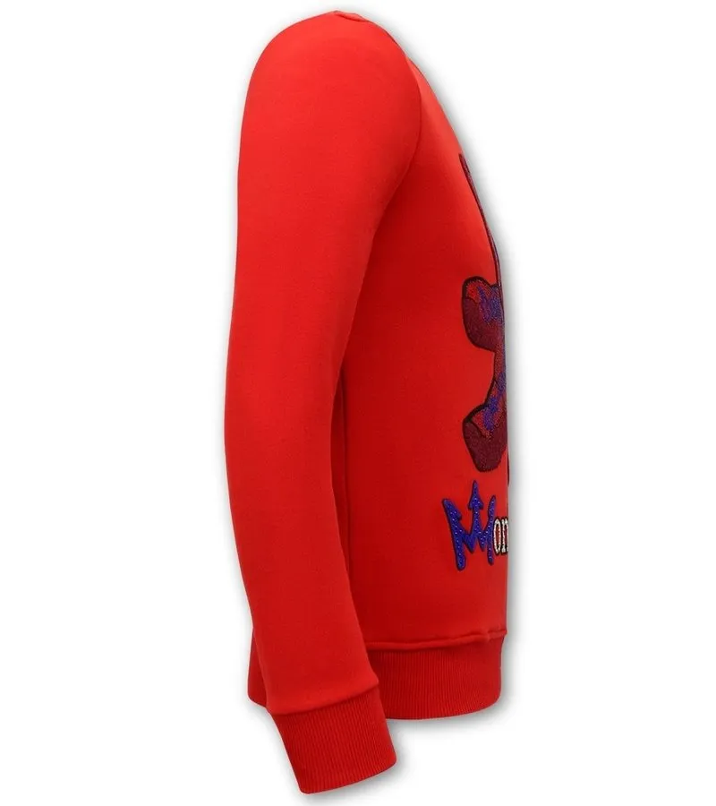 SUETER DE HOMBRE TEDDY BEAR  3617  ROJO