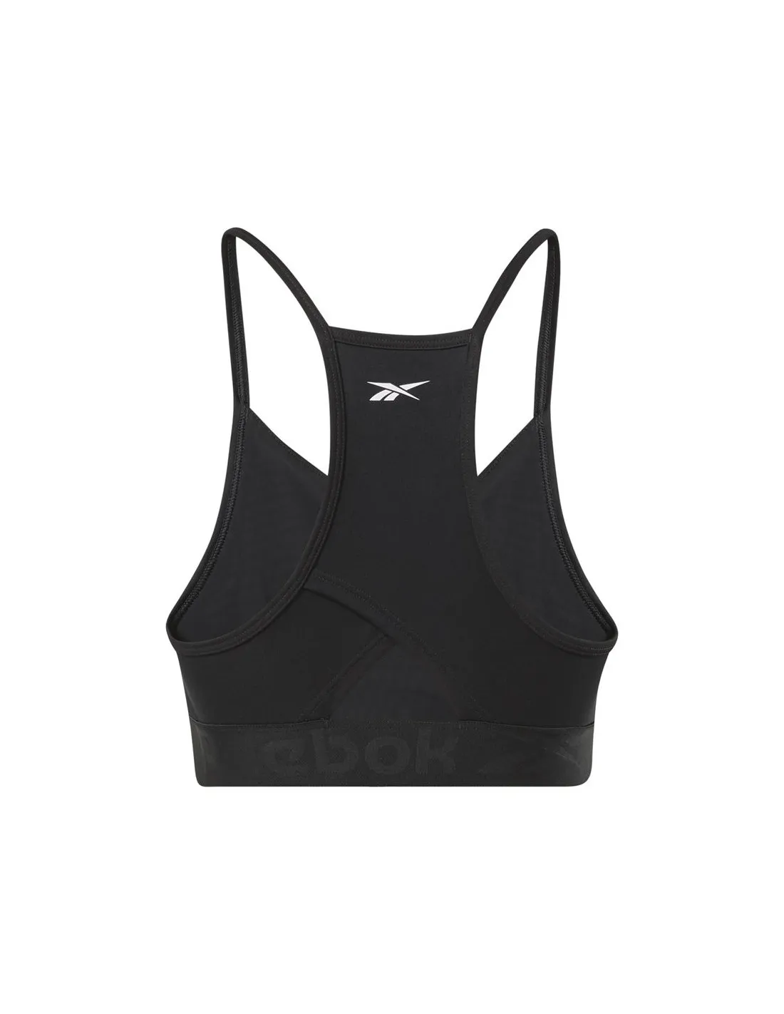 Sujetador deportivo Reebok Strappy Black
