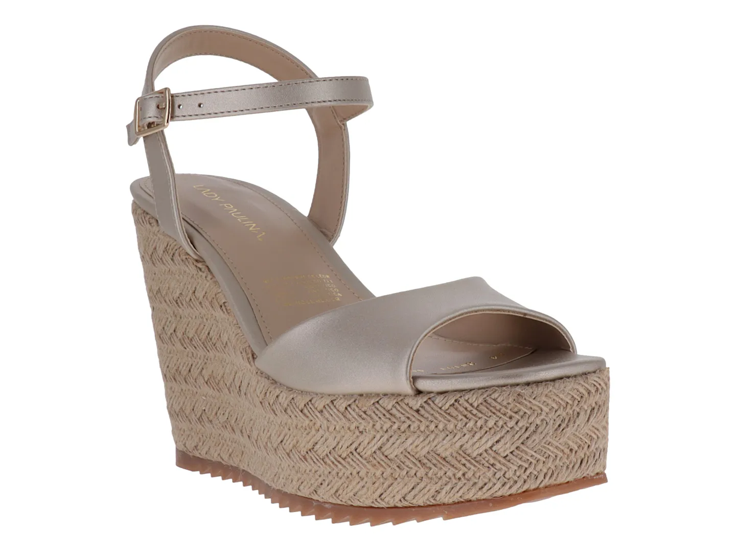 Tacones Lady Paulina Siena  Plata Para Mujer