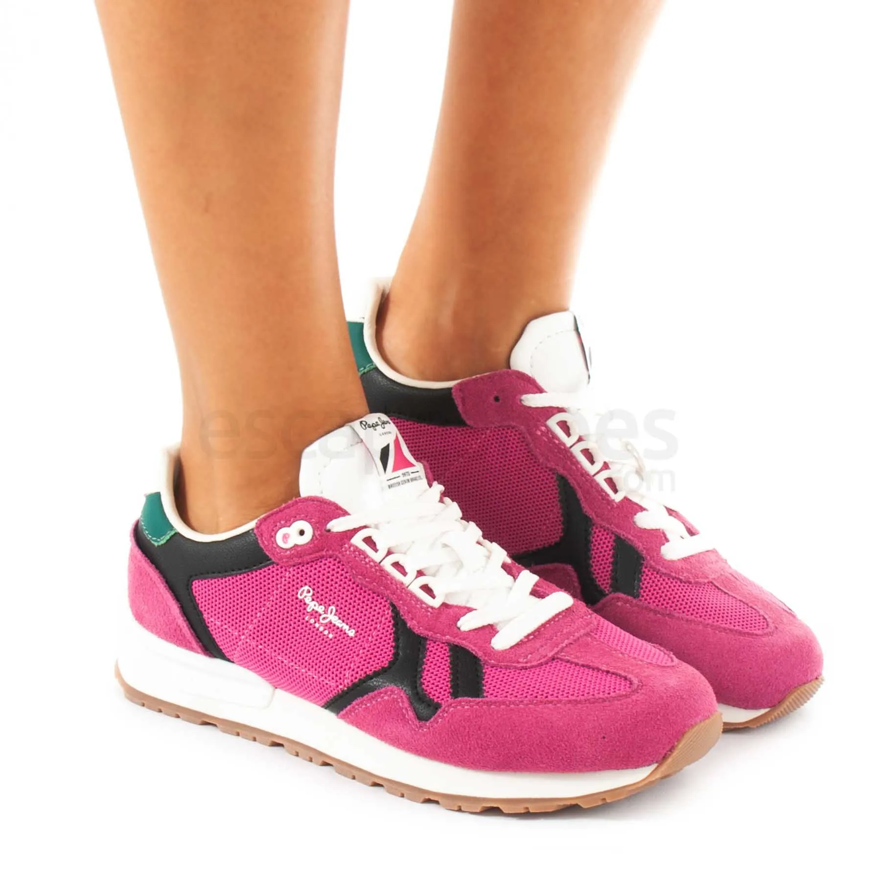 Tenis PEPE JEANS Brit Retro Fuchsia PLS40008 357