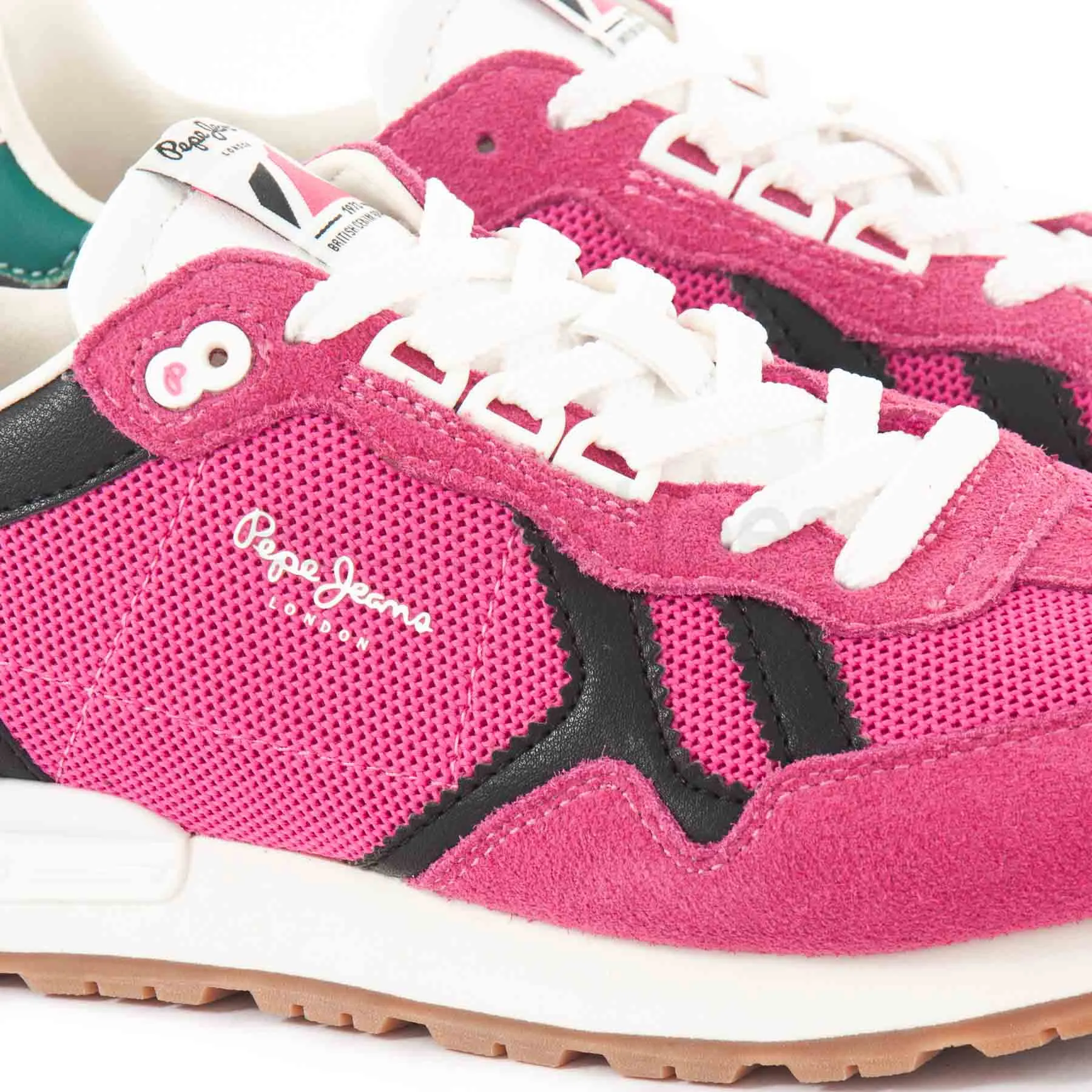 Tenis PEPE JEANS Brit Retro Fuchsia PLS40008 357