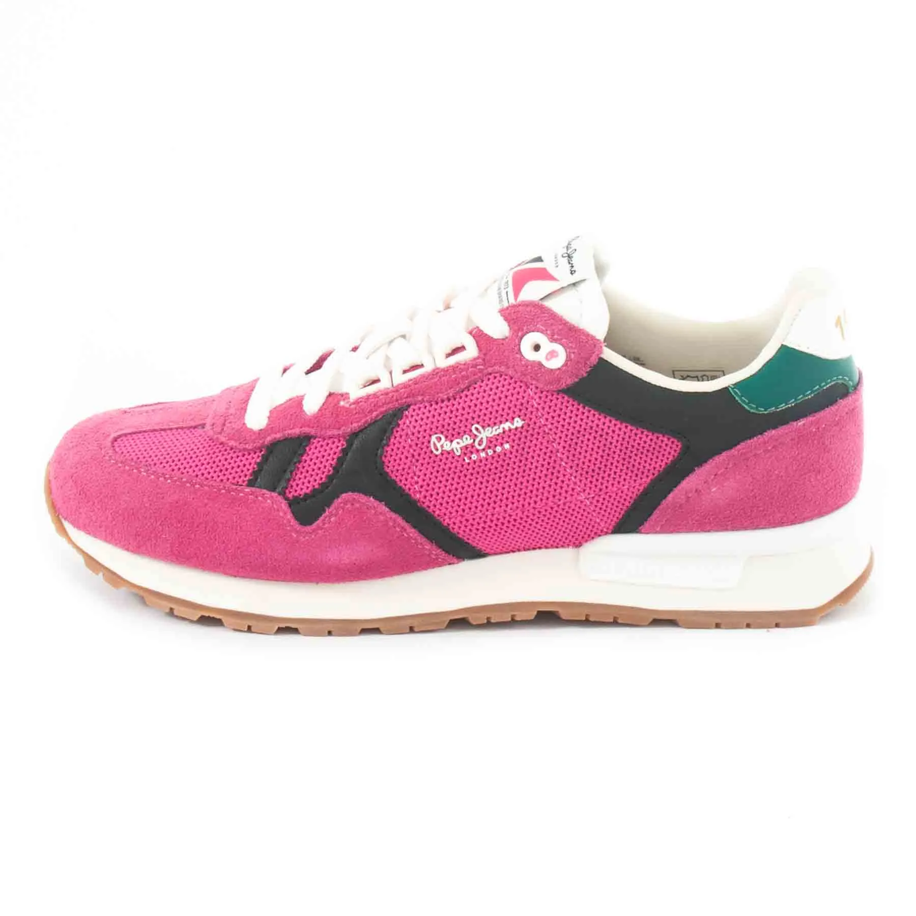 Tenis PEPE JEANS Brit Retro Fuchsia PLS40008 357