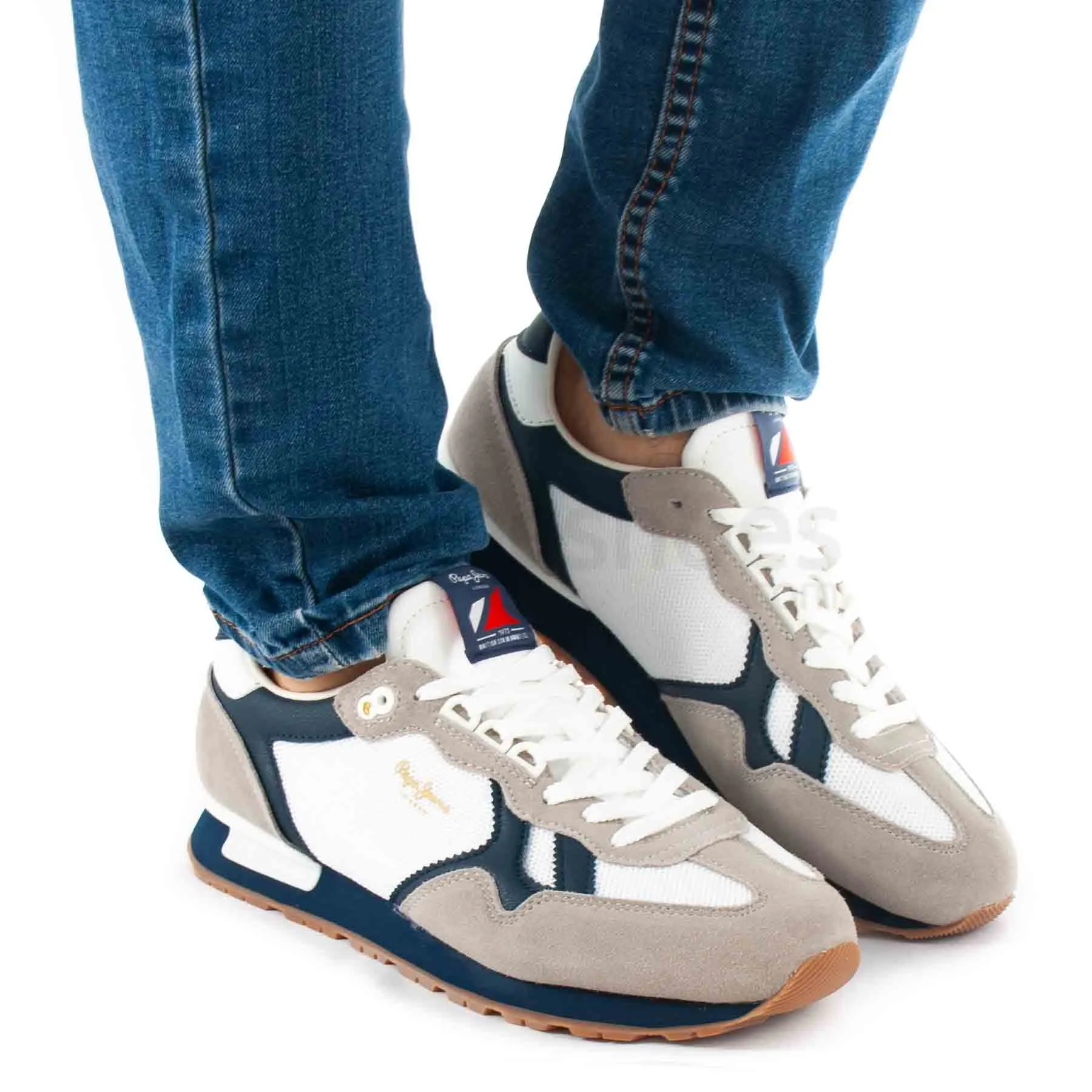 Tenis PEPE JEANS Brit Retro Washed PMS40004 916