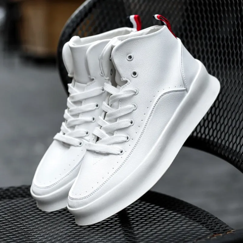 Tenis Retro De Suela Alta Para Hombre