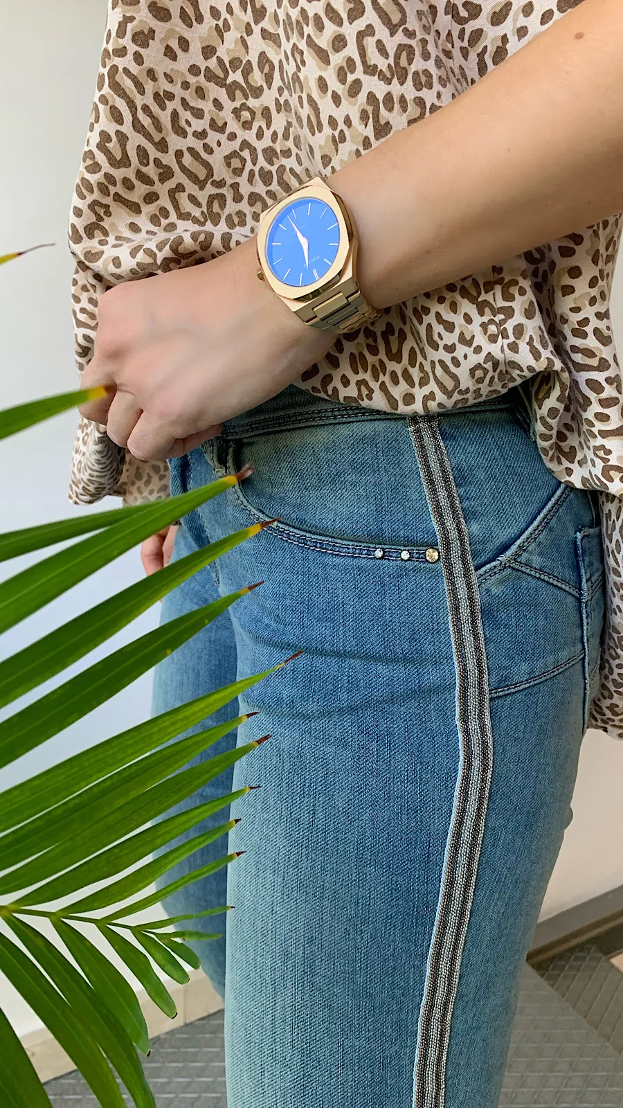 Top Animal Print Tirantes